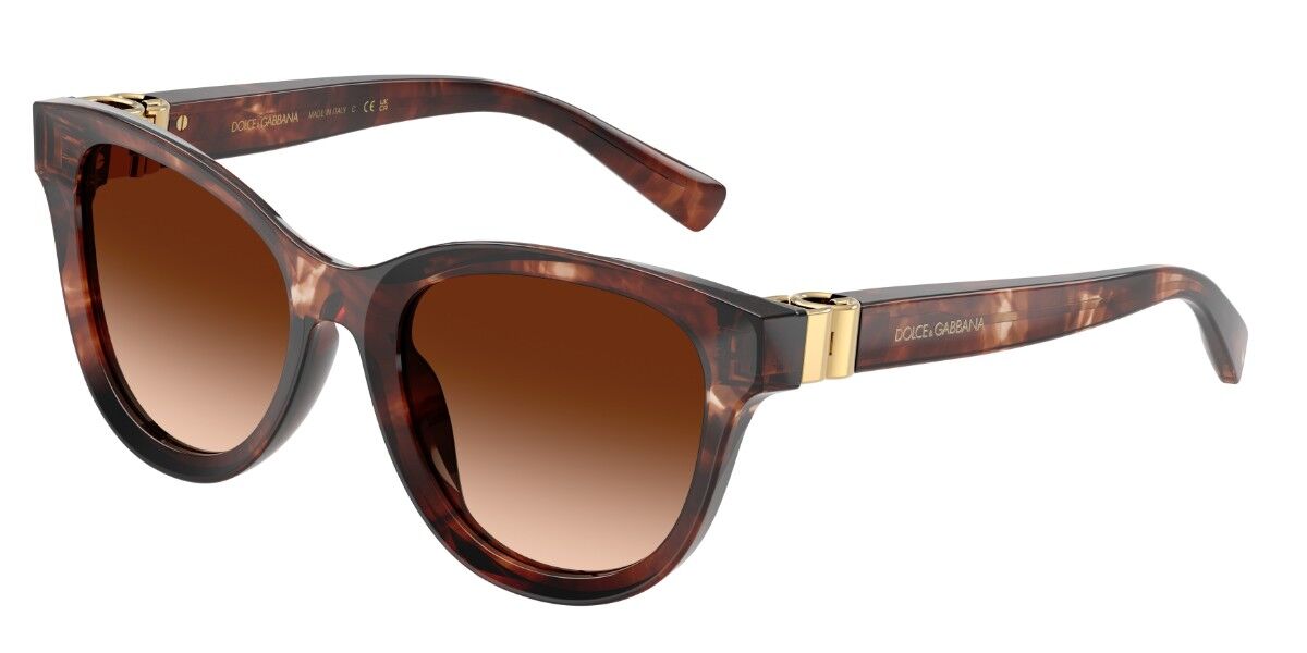 Dolce & Gabbana DG4533 322274, Tortoiseshell frame, Gradient Brown lenses