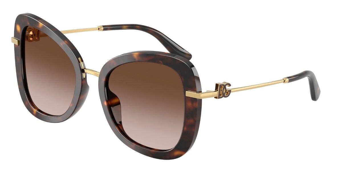 Dolce & Gabbana DG4535 502/13, Tortoiseshell frame, Gradient Brown lenses