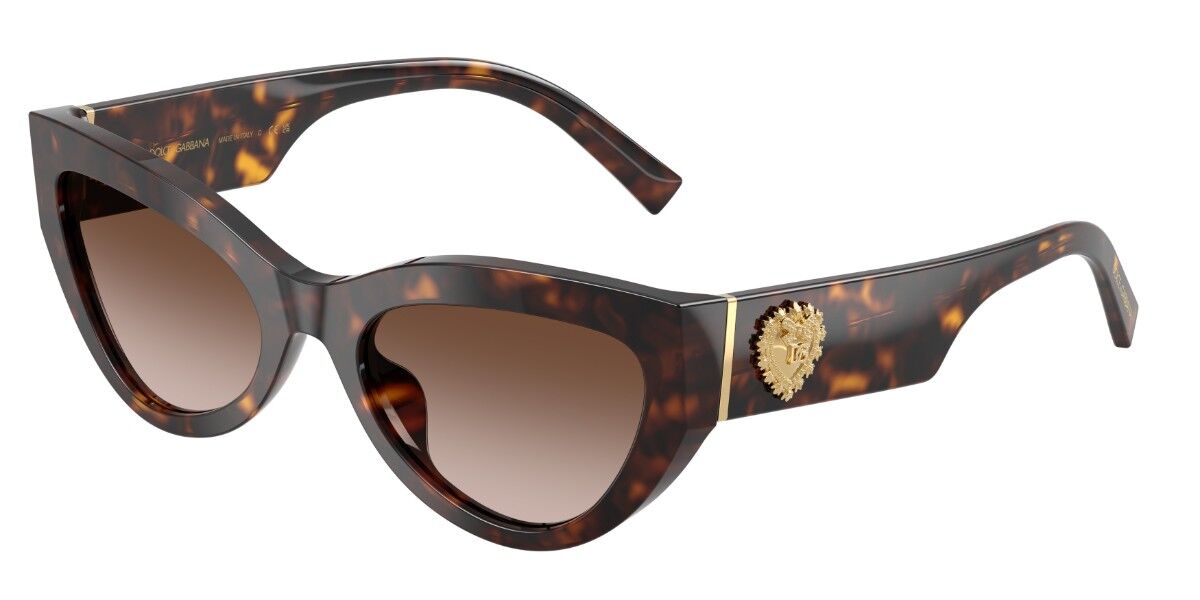 Dolce & Gabbana DG4536 502/13, Tortoiseshell frame, Gradient Brown lenses