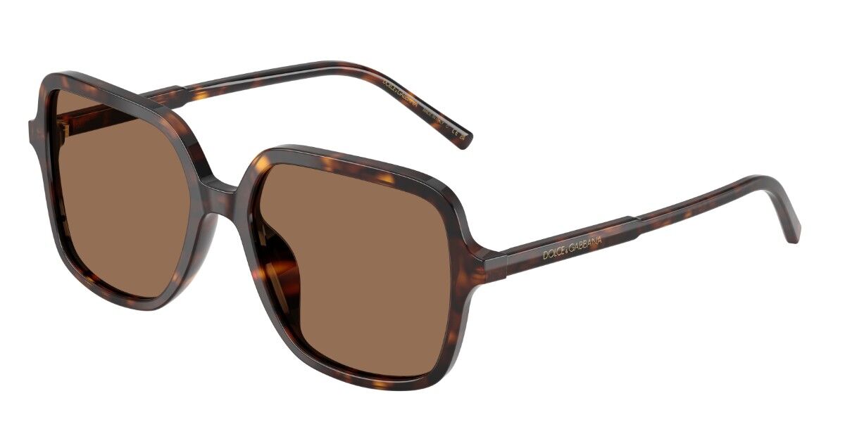 Dolce & Gabbana DG4539 502/73, Tortoiseshell frame, Dark Brown lenses