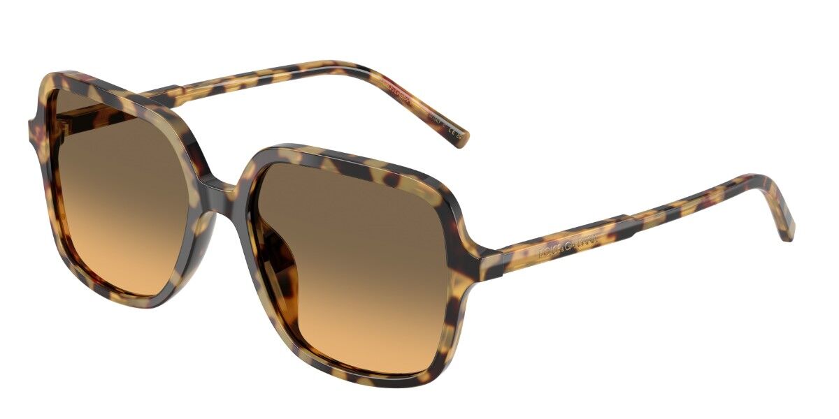 Dolce & Gabbana DG4539 512/11, Tortoiseshell frame, Gradient Grey Yellow lenses