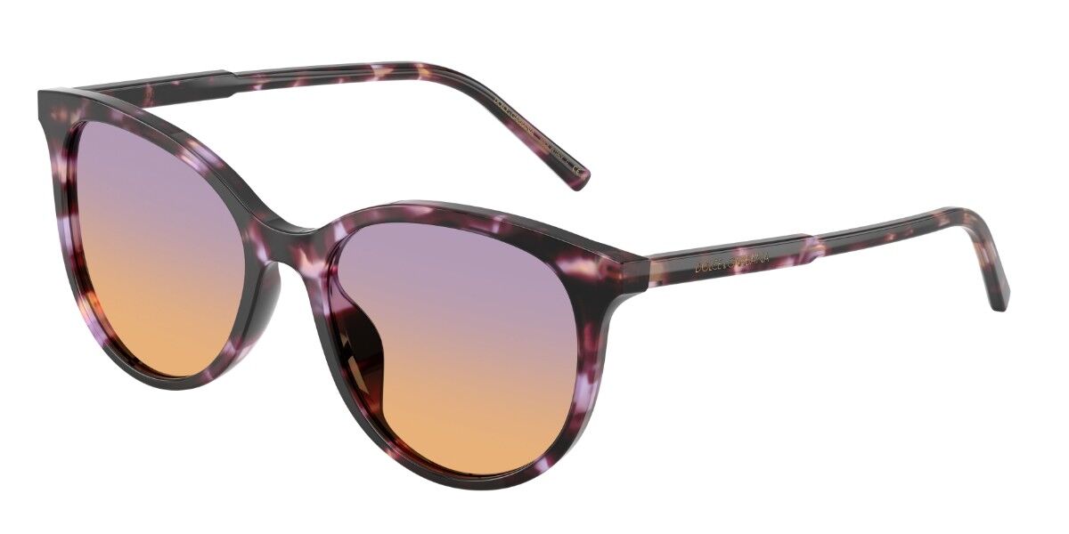 Dolce & Gabbana DG4540 3477EL, Tortoiseshell frame, Gradient Purple Orange lenses