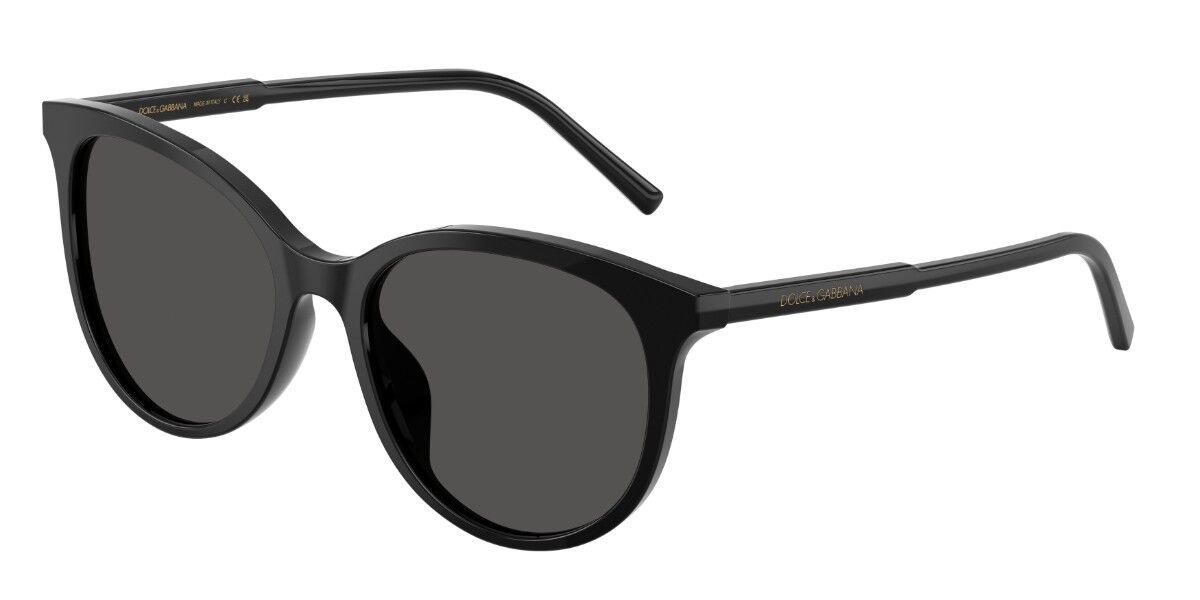 Dolce & Gabbana DG4540 501/87, Black frame, Dark Grey lenses
