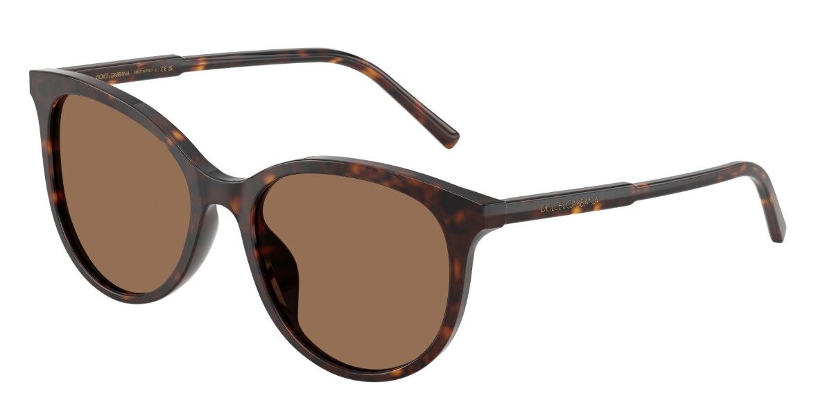 Dolce & Gabbana DG4540 502/13, Tortoiseshell frame, Dark Brown lenses