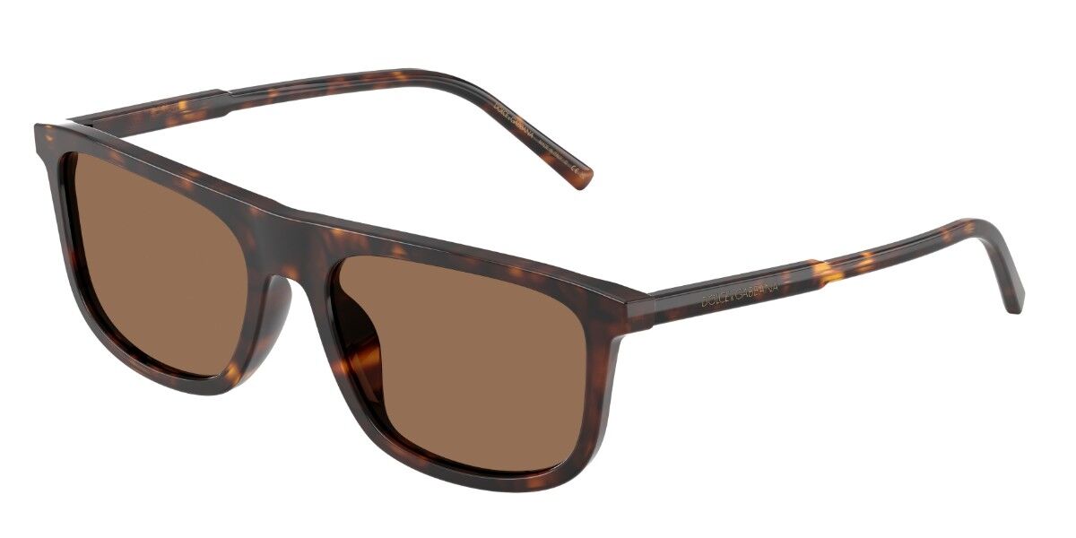Dolce & Gabbana DG4542 502/73, Tortoiseshell frame, Dark Brown lenses