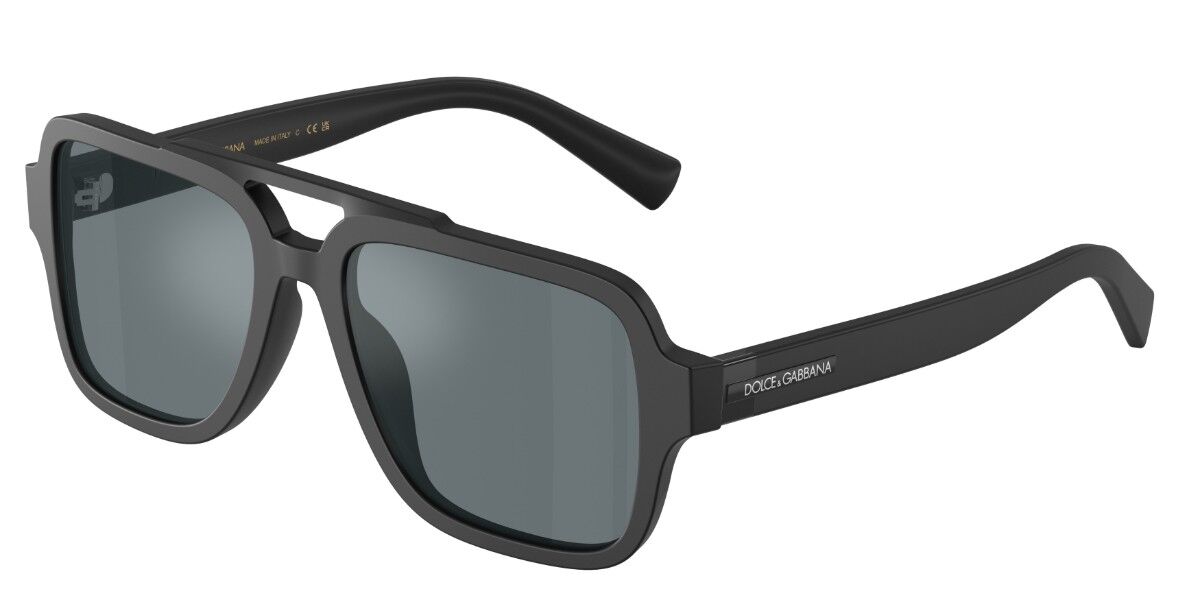Dolce & Gabbana DG4544 25256G, Black frame, Grey Black Mirror lenses