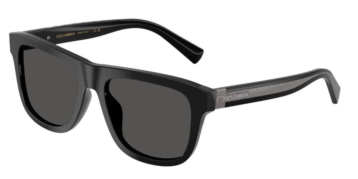 Dolce & Gabbana DG4545 501/87, Black frame, Dark Grey lenses