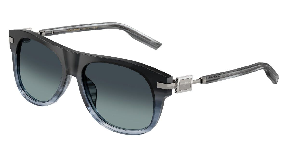 Dolce & Gabbana DG4546 348519, Blue frame, Gradient Blue lenses