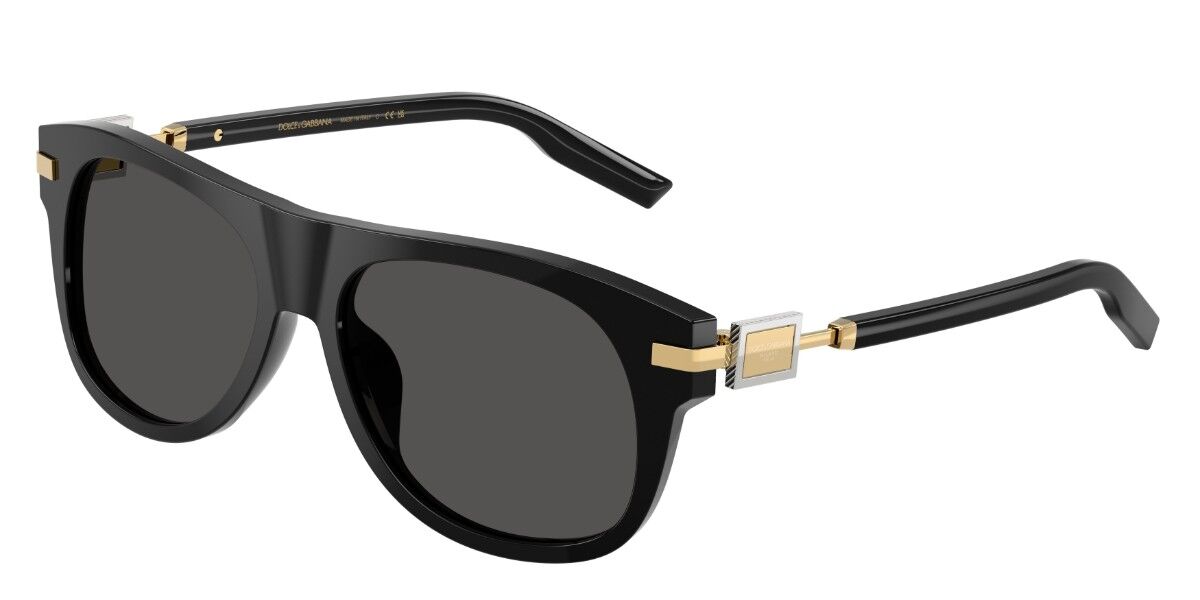 Dolce & Gabbana DG4546 501/87, Black frame, Dark Grey lenses