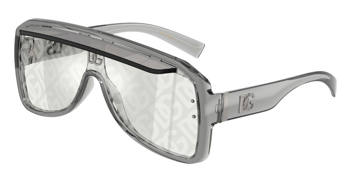 Dolce & Gabbana DG6205 3160AL, Grey frame, Light Grey lenses