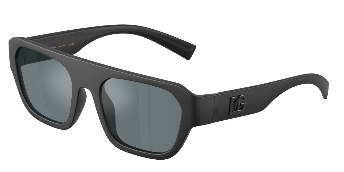Dolce & Gabbana DG6206 25256G, Black frame, Grey Black Mirror lenses