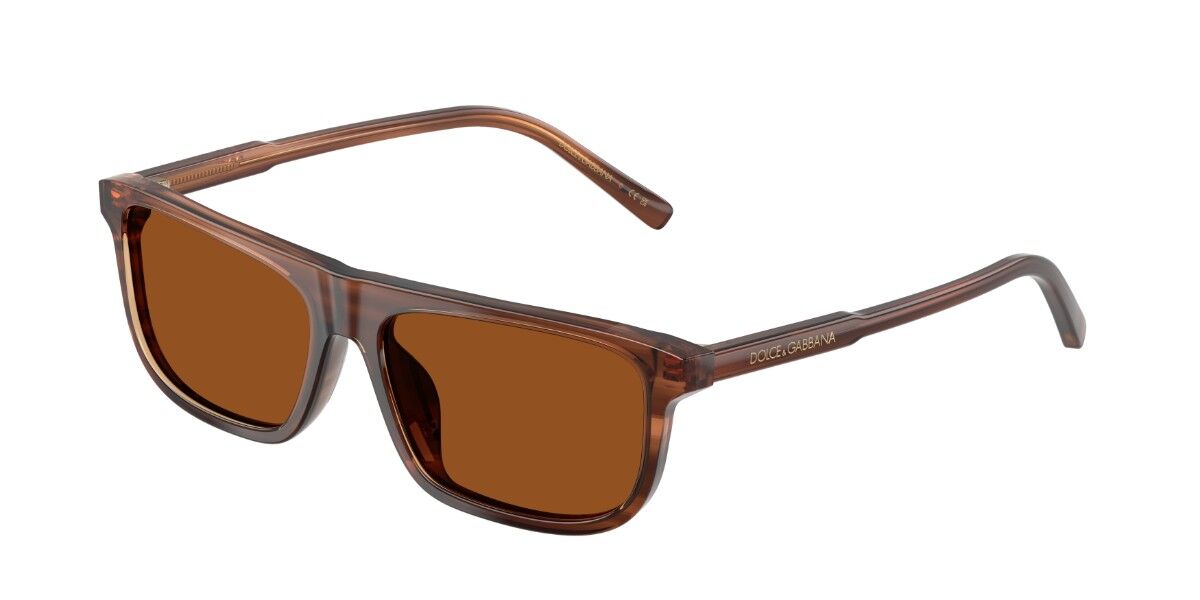 Dolce & Gabbana DX4009 Kids 348173, Brown frame, Dark Brown lenses