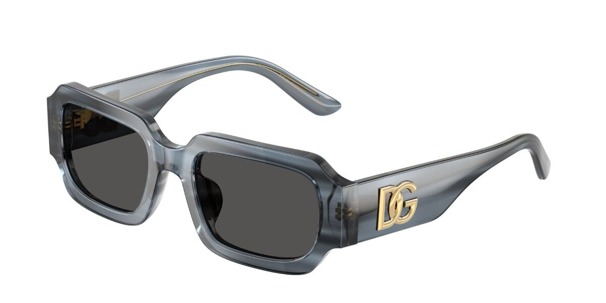 Dolce & Gabbana DX4011 Kids 348287, Blue frame, Solid Dark Blue Black lenses