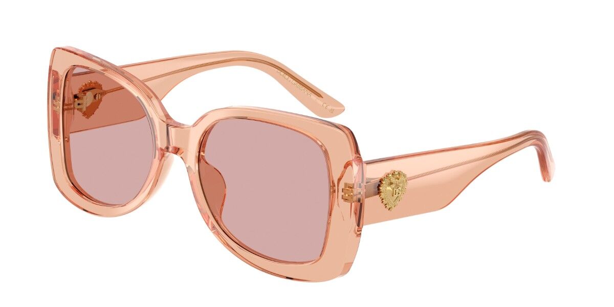 Dolce & Gabbana DX4012 Kids 322684, Orange frame, Light Purple lenses