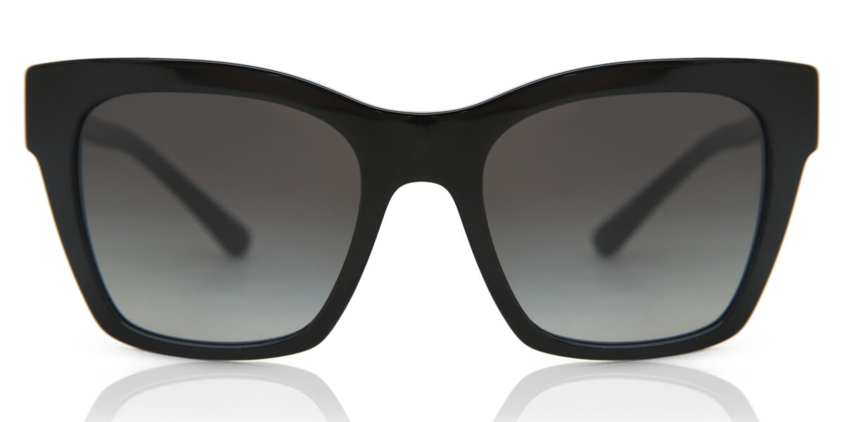 Dolce & Gabbana DG4384 501/8G, Black frame, Gradient Grey lenses