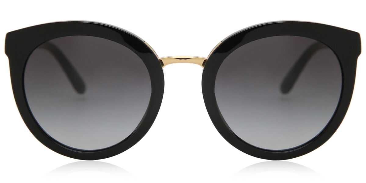 Dolce & Gabbana DG4268 501/8G, Black frame, Grey lenses
