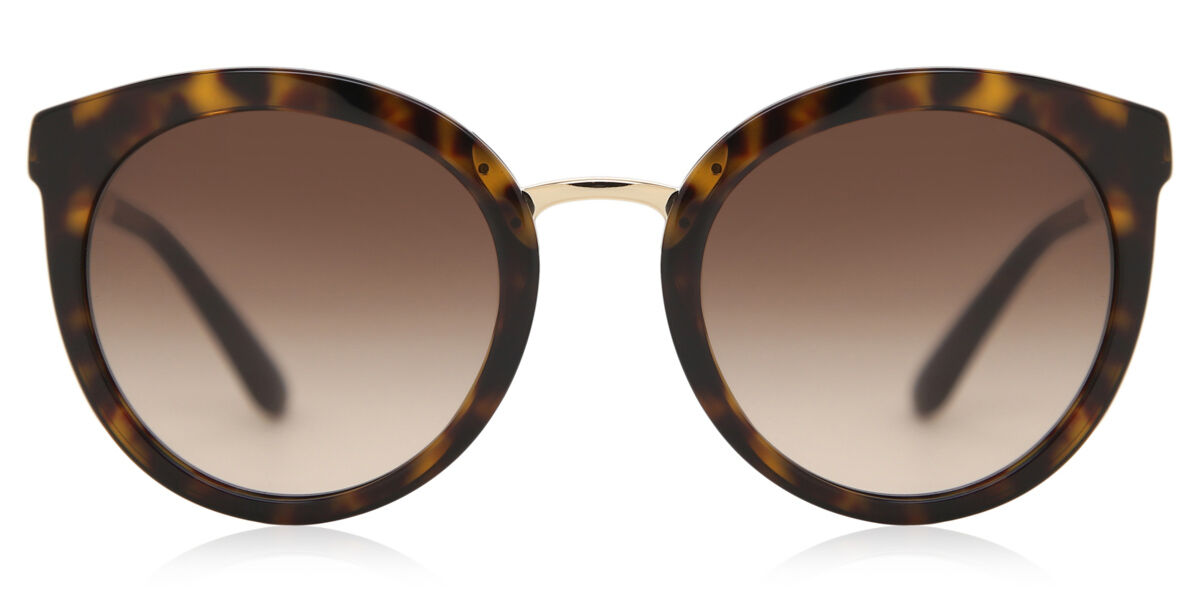 Dolce & Gabbana DG4268 502/13, Tortoiseshell frame, Brown lenses