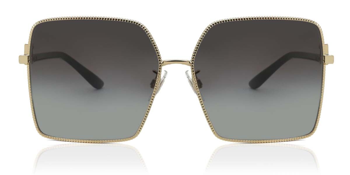 Dolce & Gabbana DG2279 02/8G, Gold frame, Gradient Black lenses