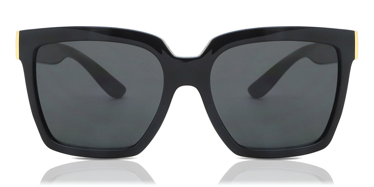Dolce & Gabbana DG6165 501/87, Black frame, Dark Grey lenses