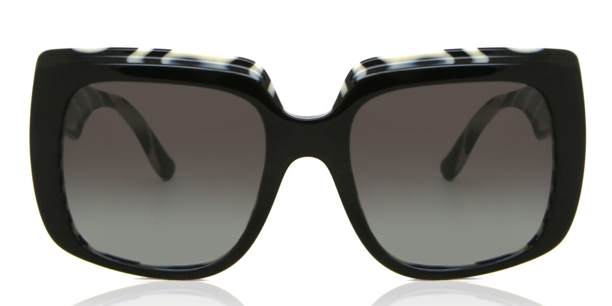 Dolce & Gabbana DG4414 33728G, Black frame, Gradient Dark Grey lenses