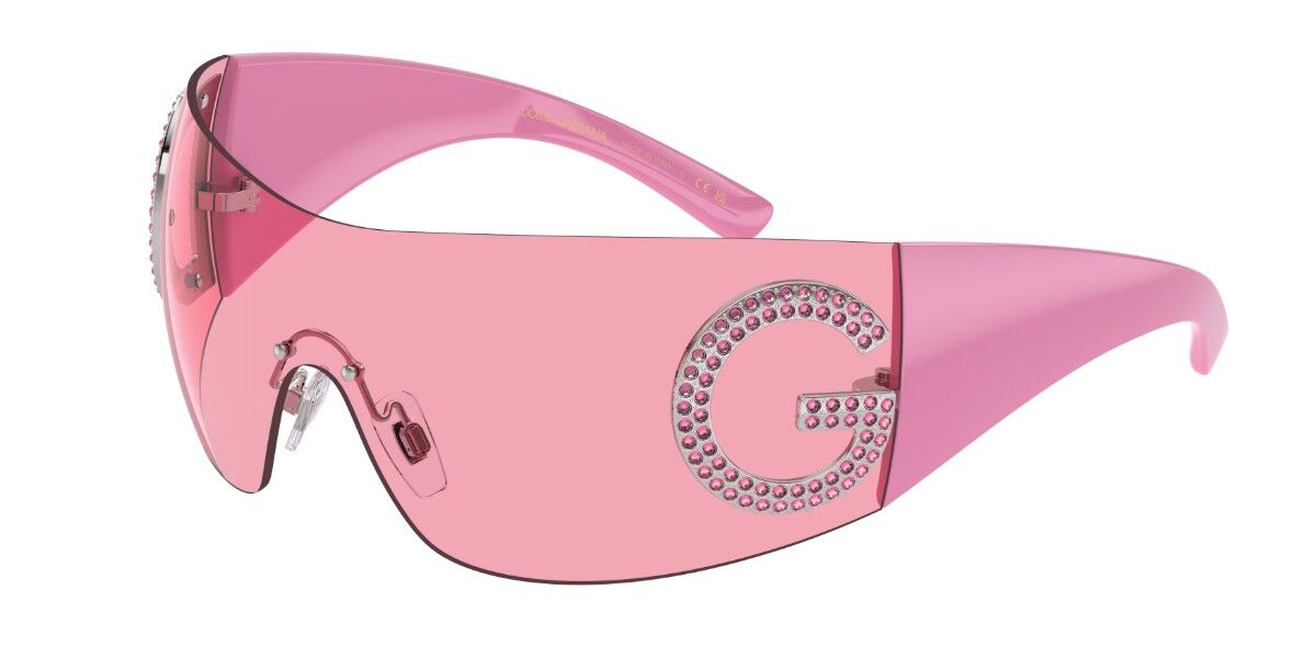 Dolce & Gabbana DG2298B 05/84, Pink frame, Rose Pink lenses