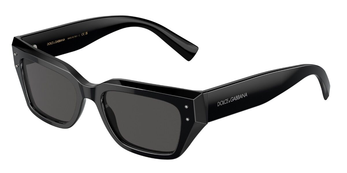 Dolce & Gabbana DG4462 501/87, Black frame, Dark Grey lenses