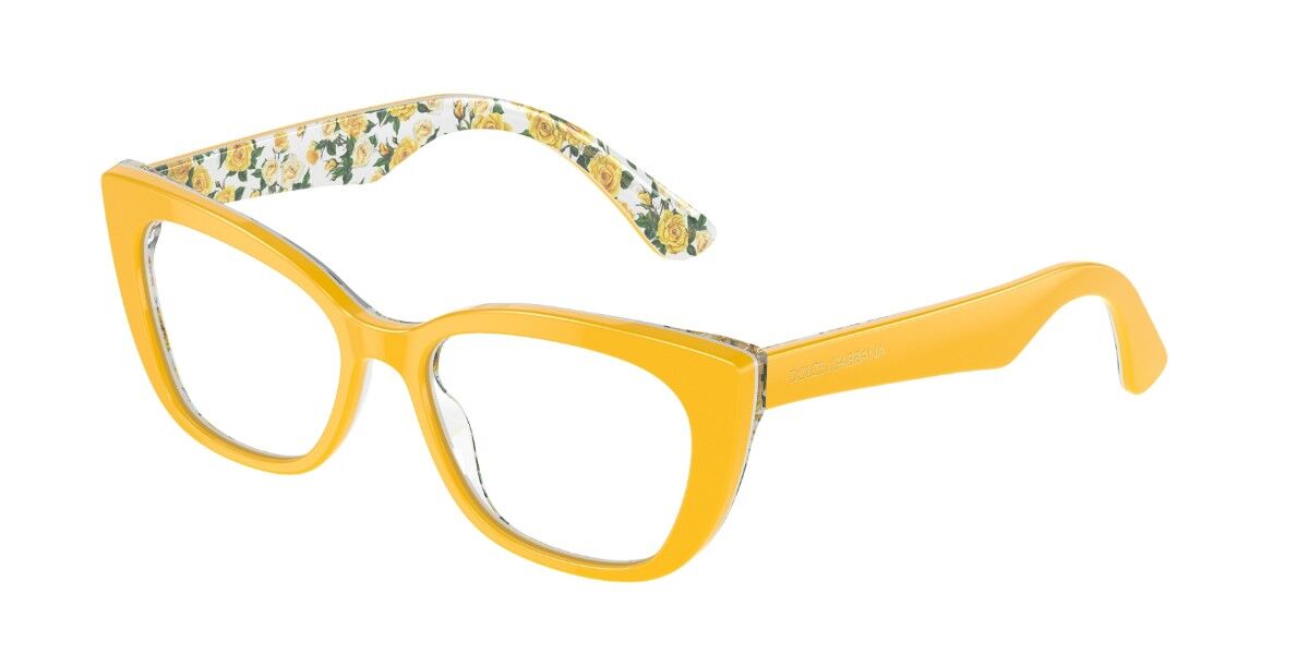 Dolce & Gabbana DX3357 Kids 3443, Yellow frame