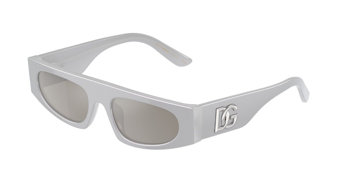 Dolce & Gabbana DX4004 Kids 33736G, Grey frame, Light Grey Silver Mirror lenses