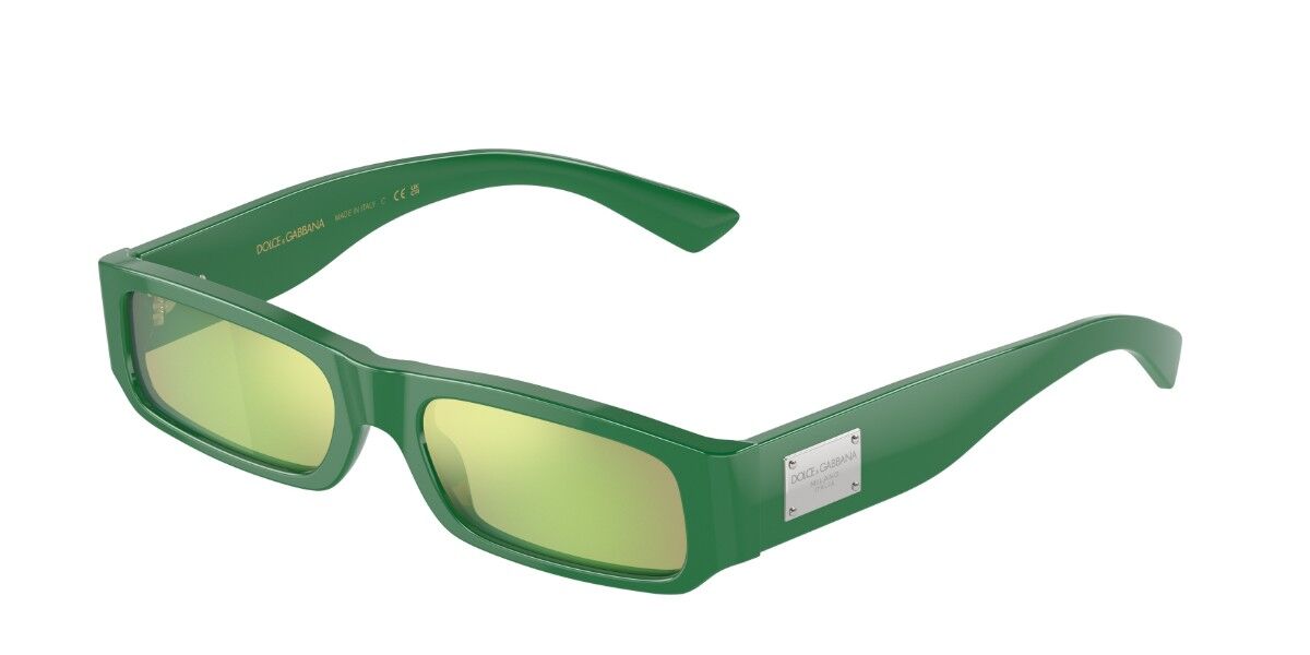 Dolce & Gabbana DX4005 Kids 33118N, Green frame, Light Green Mirror lenses