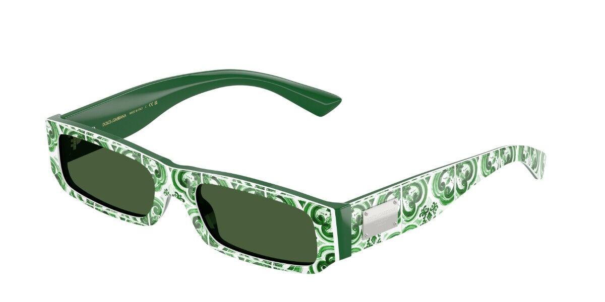 Dolce & Gabbana DX4005 Kids 343671, Green frame, Dark Green lenses