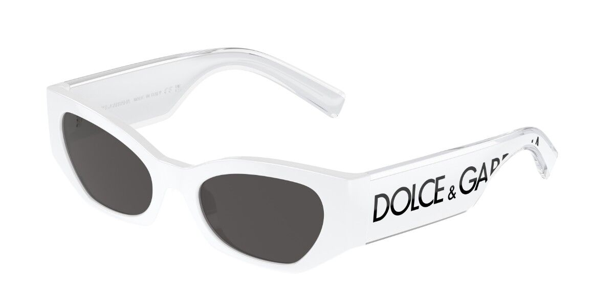 Dolce & Gabbana DX6003 Kids 331287, White frame, Dark Grey lenses