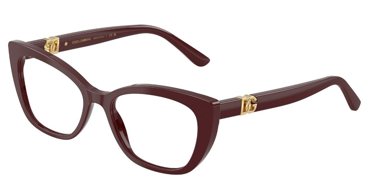 Dolce & Gabbana DG3398 3091, Burgundy frame