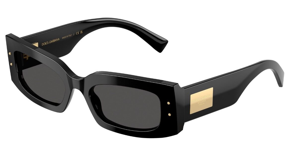 Dolce & Gabbana DG4479 501/87, Black frame, Dark Grey lenses