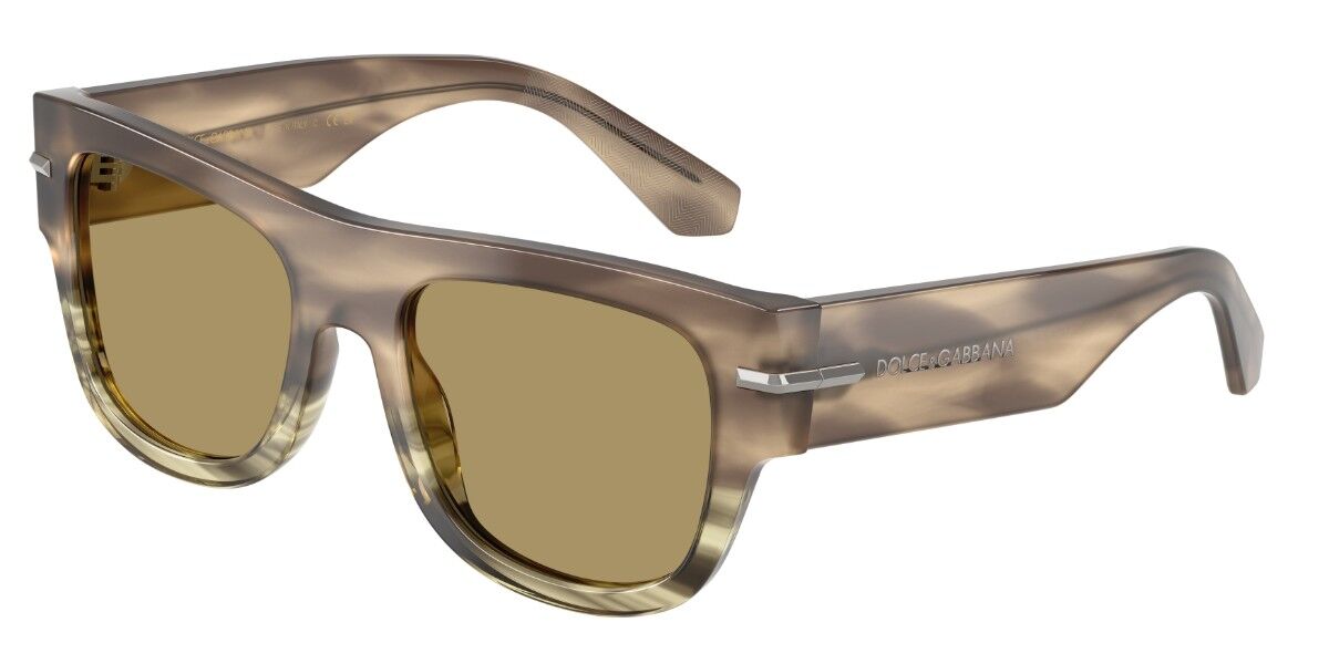 Dolce & Gabbana DG4484F Asian Fit 3439/2, Tortoiseshell frame, Solid Olive Green lenses