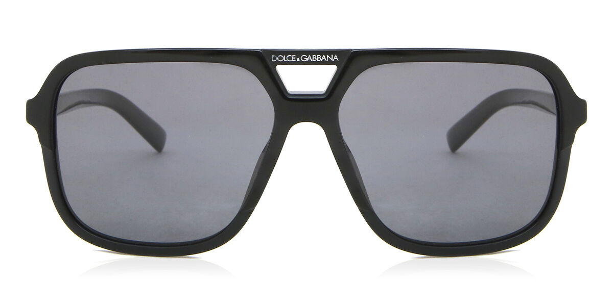 Dolce & Gabbana DG4354 Polarized 193481, Black frame, Grey lenses