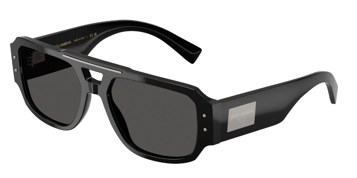 Dolce & Gabbana DG4482 501/87, Black frame, Dark Grey lenses