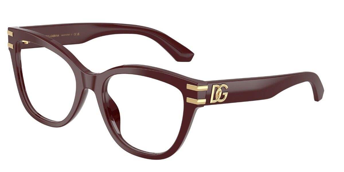 Dolce & Gabbana DG3418 3091, Burgundy frame