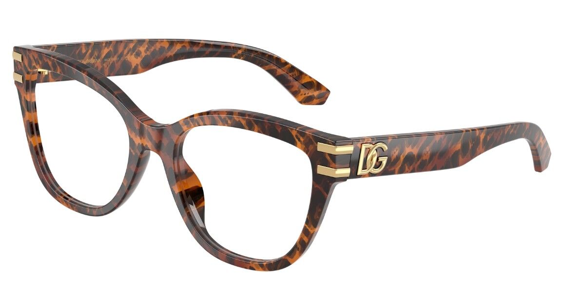 Dolce & Gabbana DG3418 3470, Brown frame