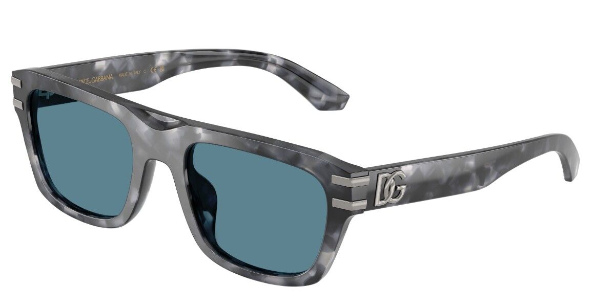 Dolce & Gabbana DG4496 3445/1, Tortoiseshell frame, Blue Grey lenses