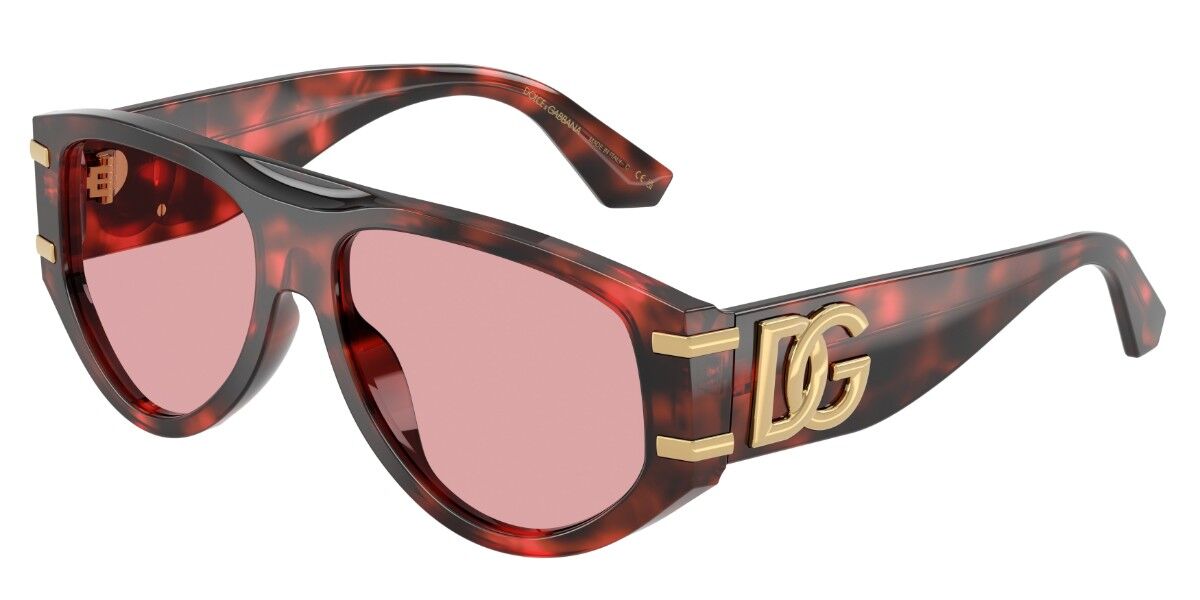 Dolce & Gabbana DG4499 335884, Tortoiseshell frame, Light Purple lenses