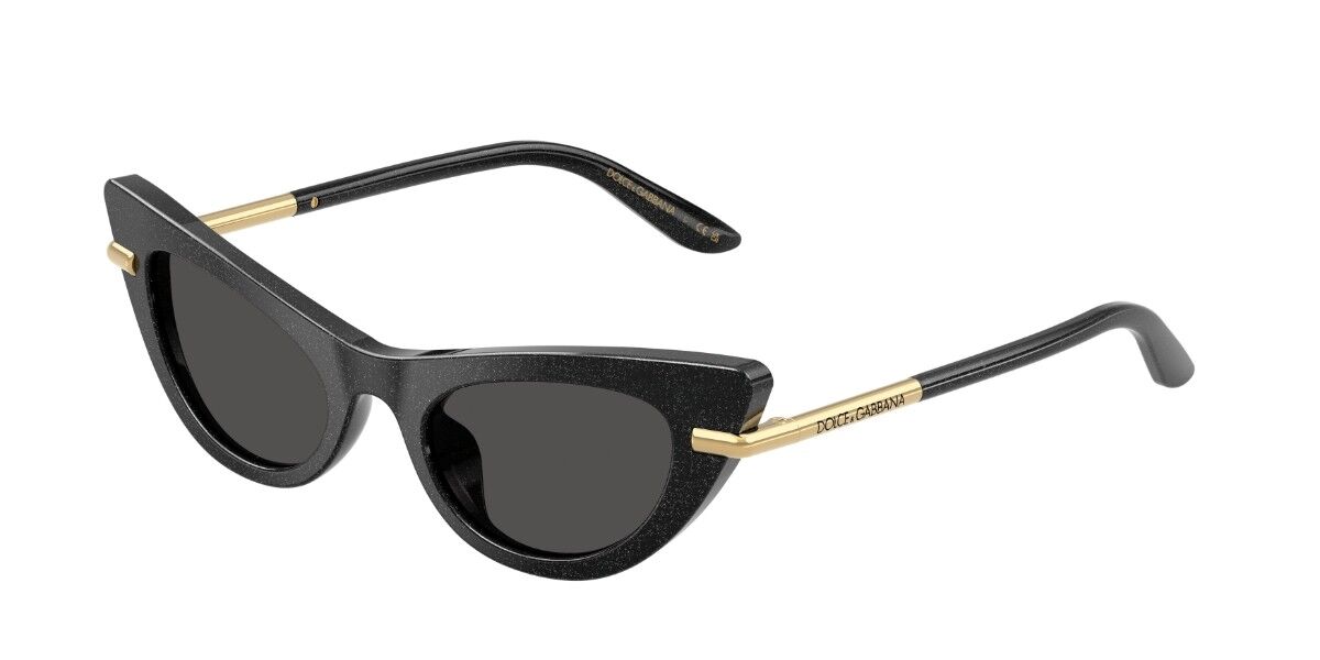 Dolce & Gabbana DX4008 Kids 324187, Black frame, Dark Grey lenses
