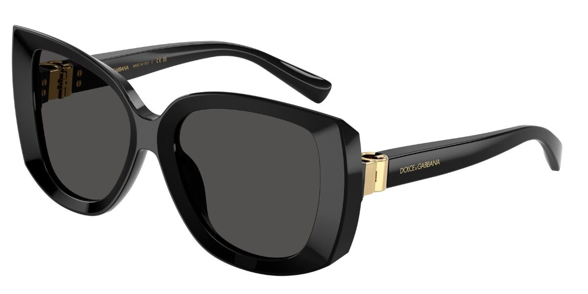 Dolce & Gabbana DG4495 501/87, Black frame, Dark Grey lenses