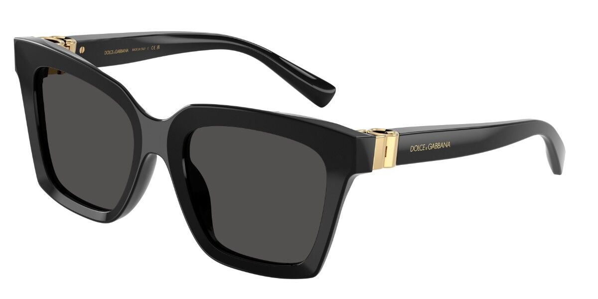 Dolce & Gabbana DG4498 501/87, Black frame, Dark Grey lenses