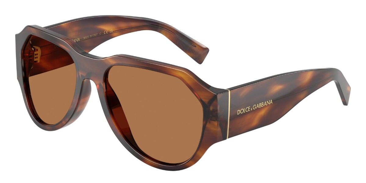 Dolce & Gabbana DG4504 306373, Brown frame, Bronze Brown lenses
