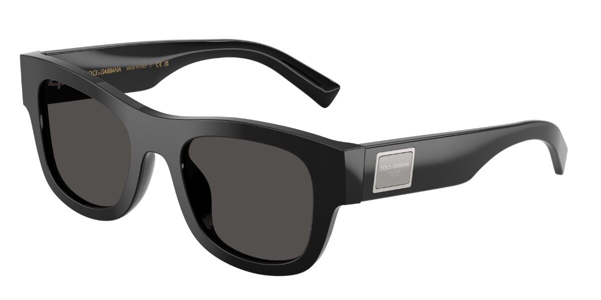 Dolce & Gabbana DG4509 501/87, Black frame, Dark Grey lenses