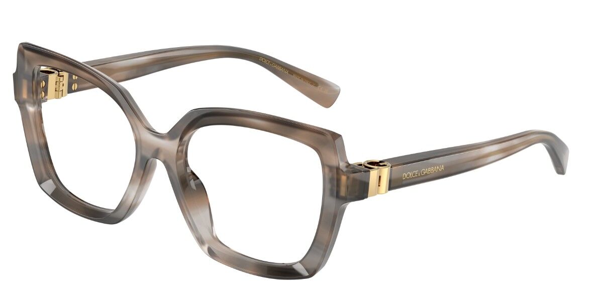 Dolce & Gabbana DG3413 3449, Brown frame