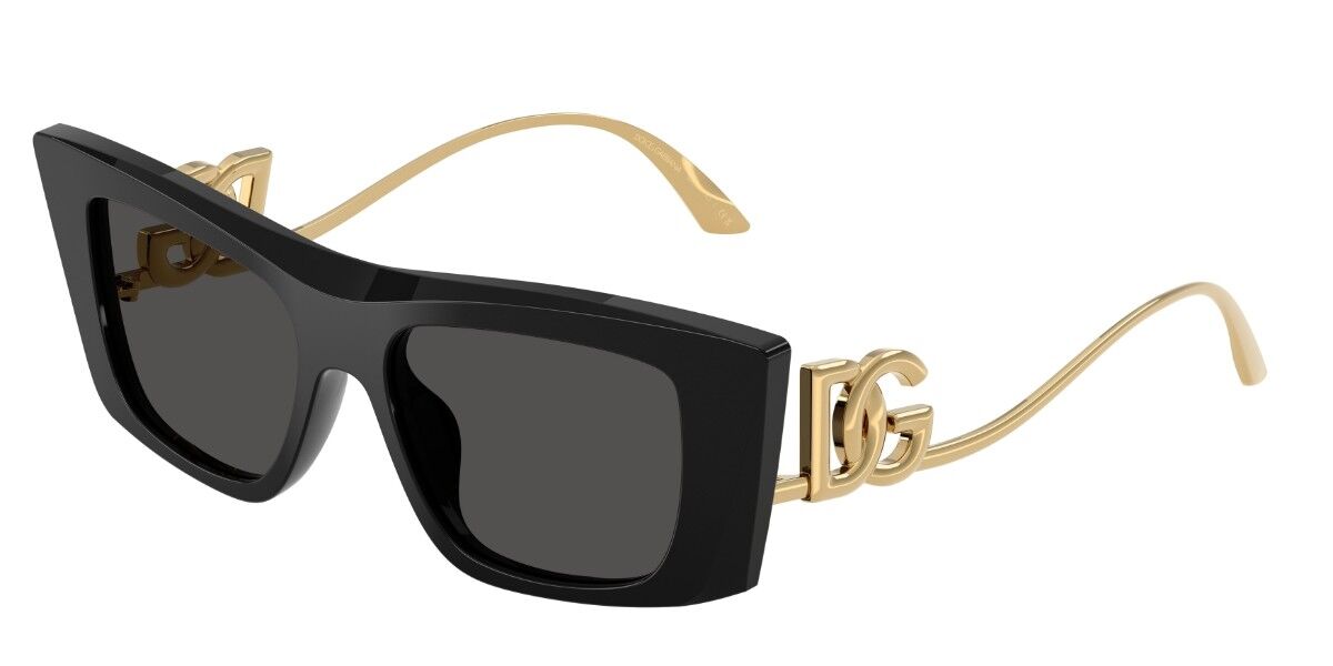Dolce & Gabbana DG4510 501/87, Black frame, Dark Grey lenses