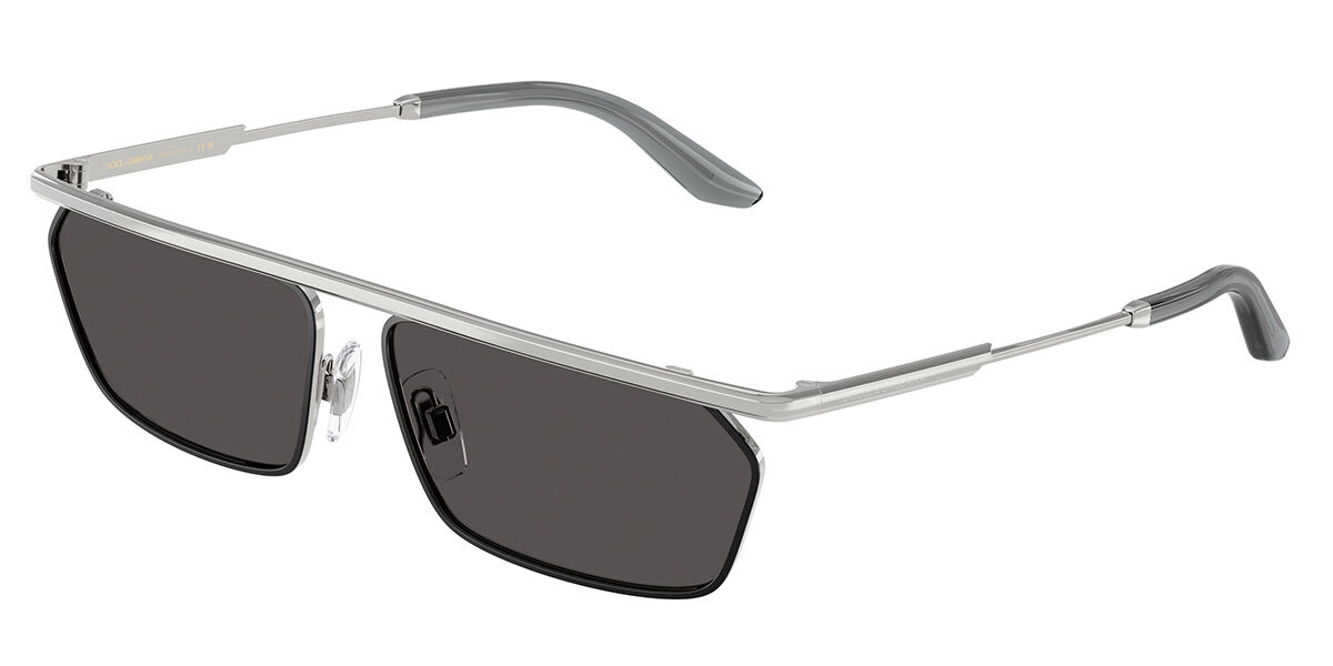 Dolce & Gabbana DG2327 132487, Black frame, Dark Grey lenses