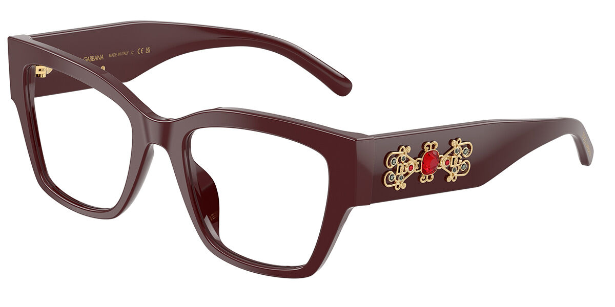 Dolce & Gabbana DG3435B 3091, Burgundy frame
