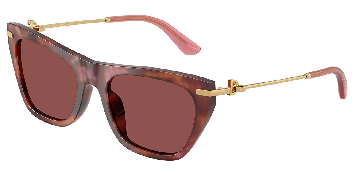 Dolce & Gabbana DG4511 344475, Tortoiseshell frame, Dark Purple lenses